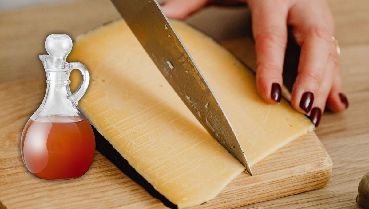 El ácido del vinagre mantiene el queso en buen estado por más tiempo. El ácido del vinagre mantiene el queso en buen estado por más tiempo.