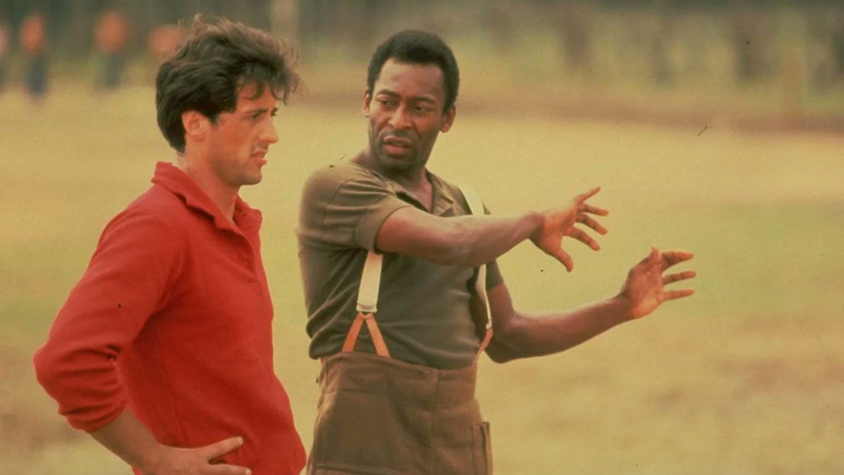 Pelé le enseñó a atajar a Stallone