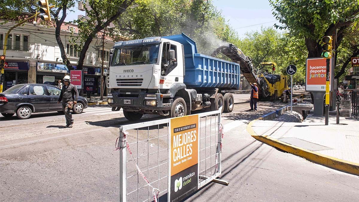 Los trabajos en las calles de la Ciudad se extenderán durante el 2023, dijo el intendente Ulpiano Suarez.