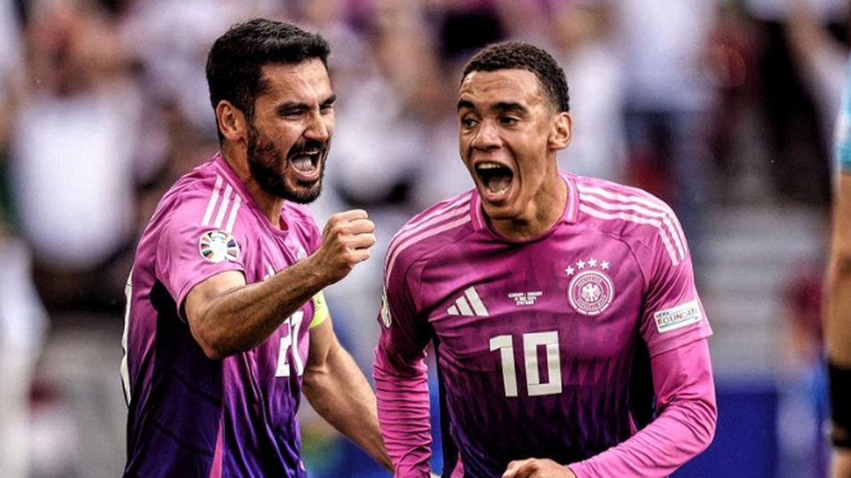 Gundogan y Musiala marcaron los goles de Alemania.