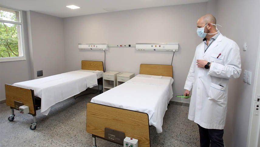 Inaugurarán un sector para pacientes con covid-19 en el Hospital Universitario