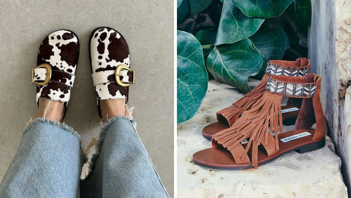 "Estampado de vaca" y flecos, lo que más se usará en verano. "Estampado de vaca" y flecos, lo que más se usará en verano. 