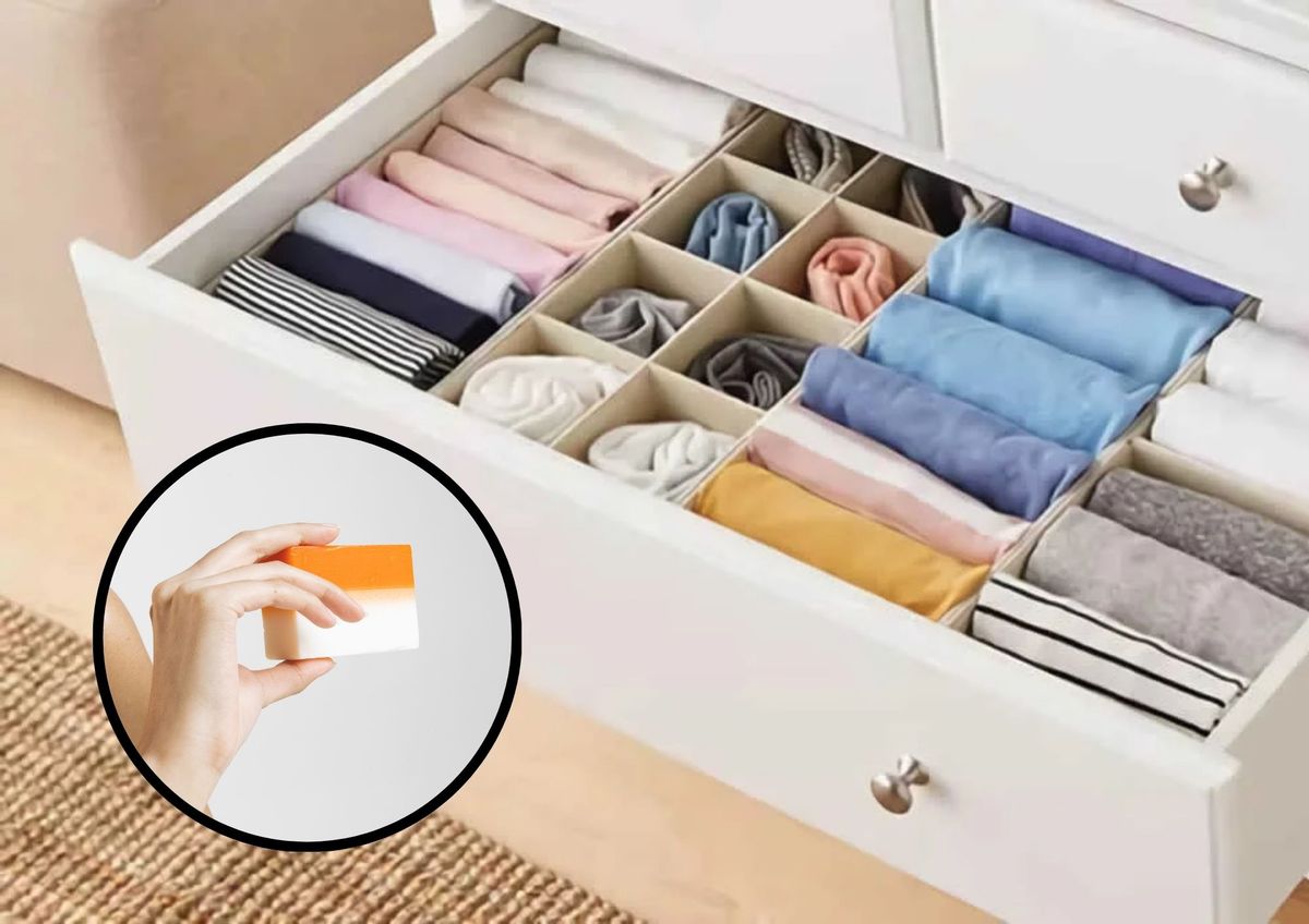 Para qué sirve colocar un jabón de tocador en el armario