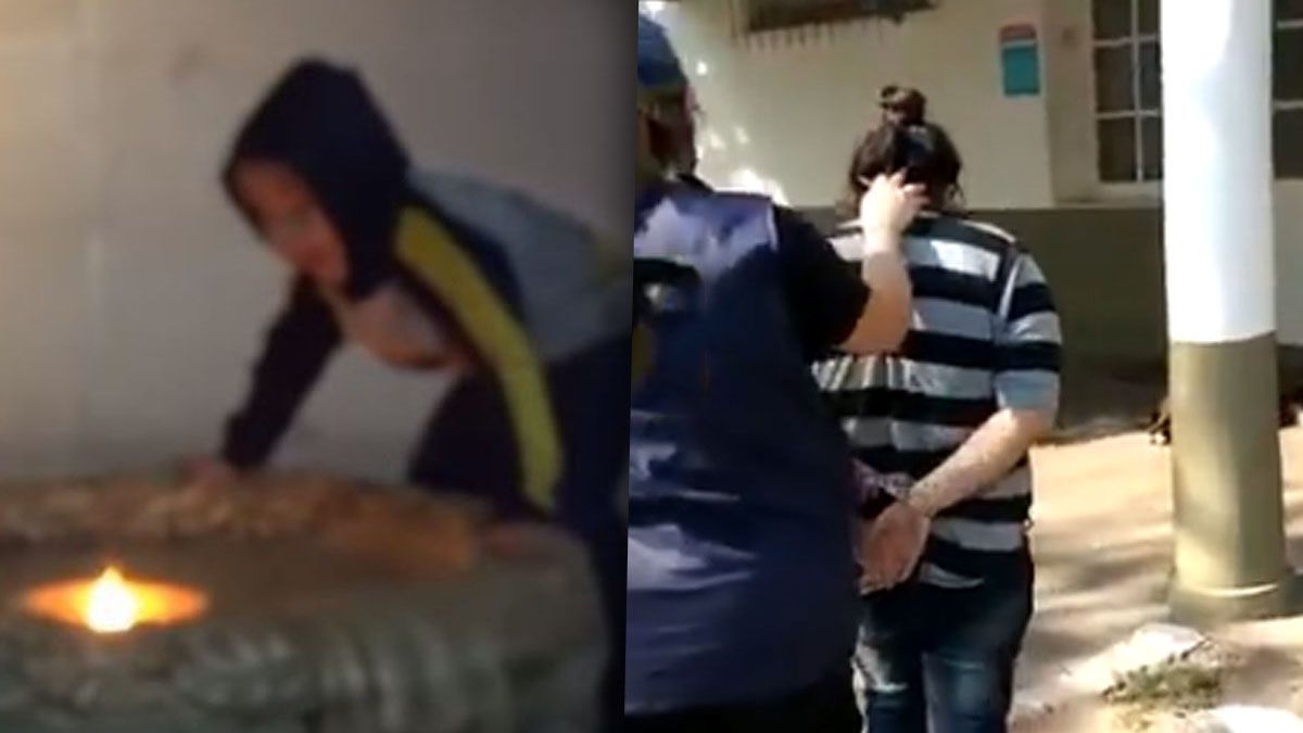 Intentó matar a su hijo de 11 años prendiéndolo fuego