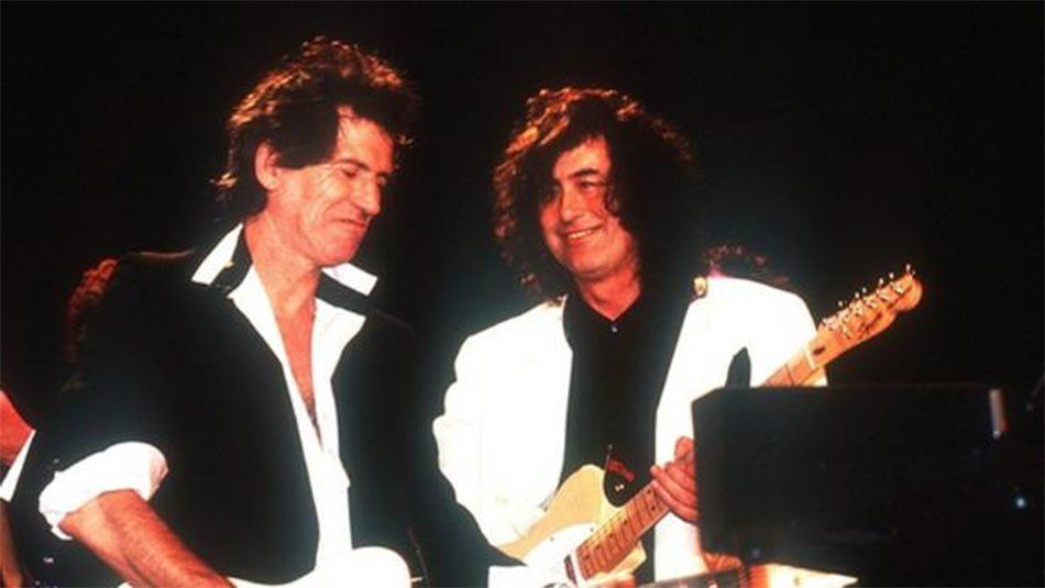 Los Rolling Stones lanzaron tema inédito con Jimmy Page
