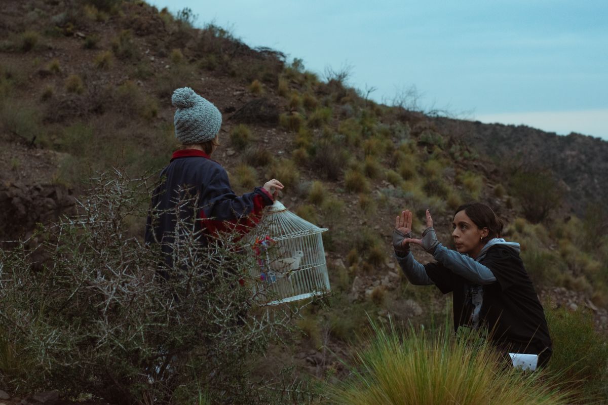 A sus 24 años, la directora de cine mendocina Federica Cafferata filmó su cortometraje Canción de Cumbre en la montaña. A sus 24 años, la directora de cine mendocina Federica Cafferata filmó su cortometraje Canción de Cumbre en la montaña.