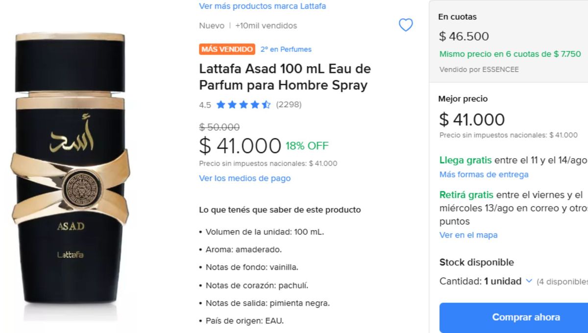 Seguí los pasos mencionados abajo para poder comprar tu perfume árabe en Mercado Libre Seguí los pasos mencionados abajo para poder comprar tu perfume árabe en Mercado Libre