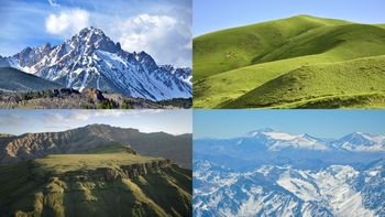 Meseta, montaña, cordillera y sierra: cuáles son las diferencias Meseta, montaña, cordillera y sierra: cuáles son las diferencias