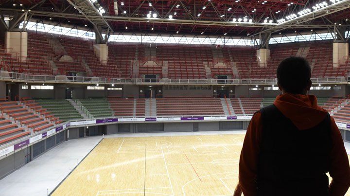 El Estadio Cubierto abre sus puertas