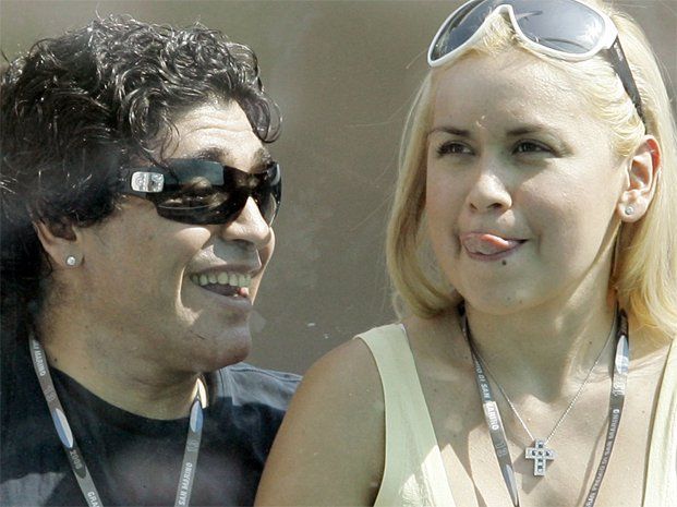 Verónica Ojeda está embarazada de Maradona