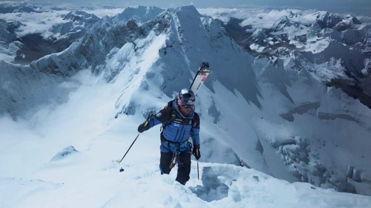 Andrzej Bargiel en el Everest.