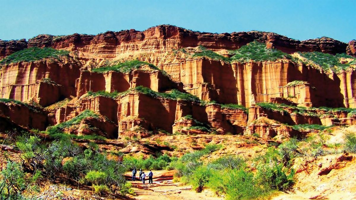 Parque Nacional de las Quijadas, en San Luis.