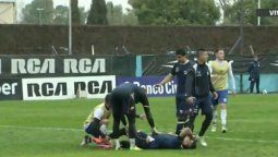 ¡De terror! Un jugador de Quilmes sufrió la rotura del tendón de Aquiles