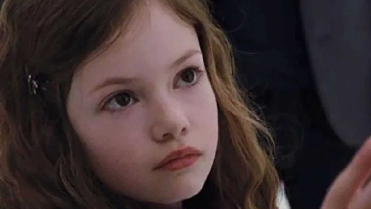 Mackenzie Foy, la actriz que interpretó a Renesmee en Crepúsculo.