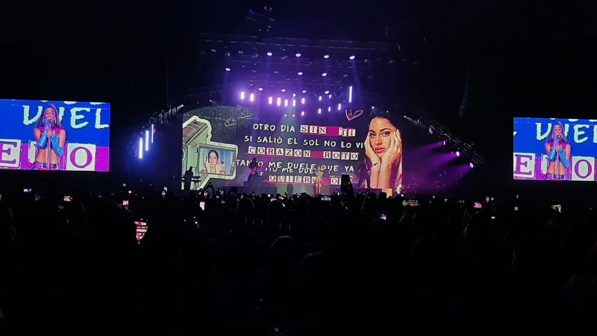 El show de Tini en Mendoza