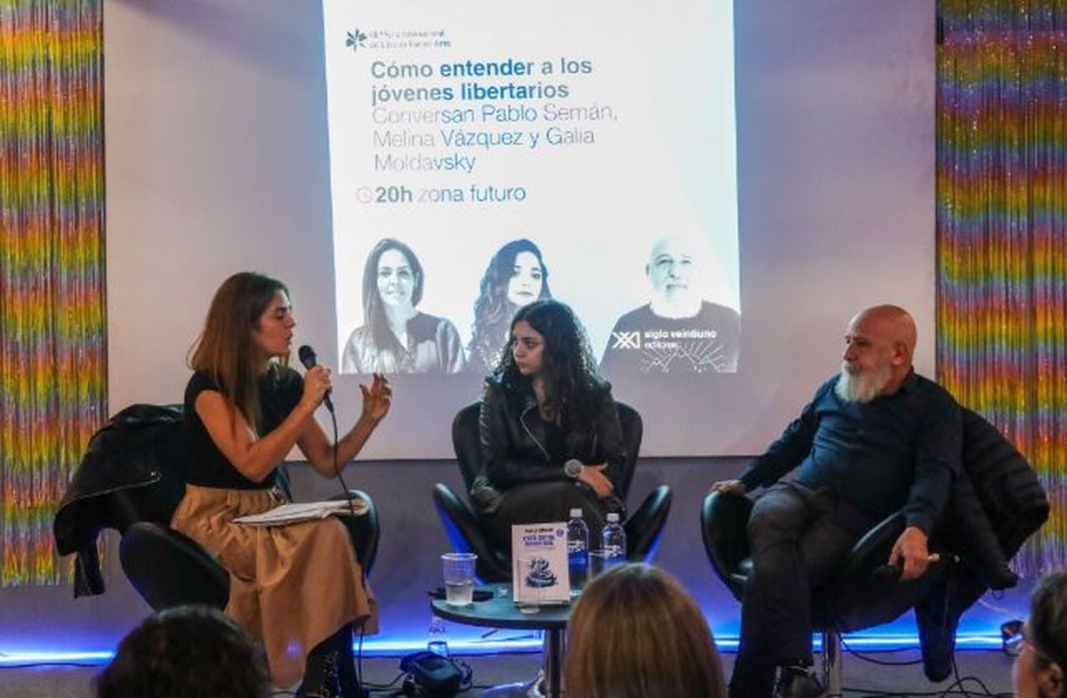 Pablo Semán en la Feria del Libro. Pablo Semán en la Feria del Libro.