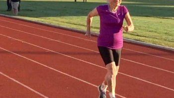 Tiene 101 años y rompió el récord en carreras para adultos mayores