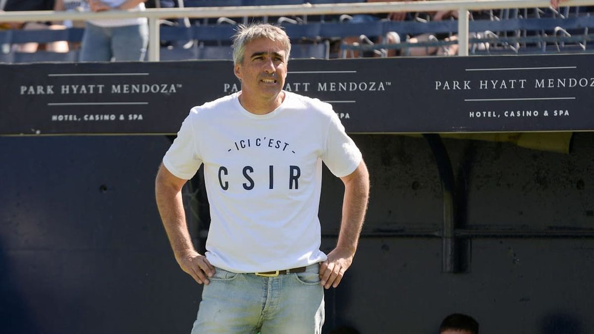 Gabriel Gómez, con algo de bronca por no haber ganado