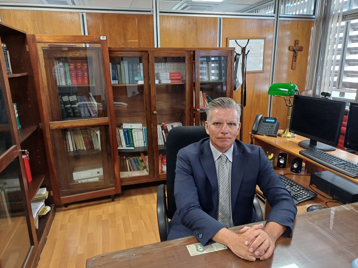 Julio Gómez Orellano, camarista del Trabajo y ex colega de Norma Llatser. Julio Gómez Orellano, camarista del Trabajo y ex colega de Norma Llatser.