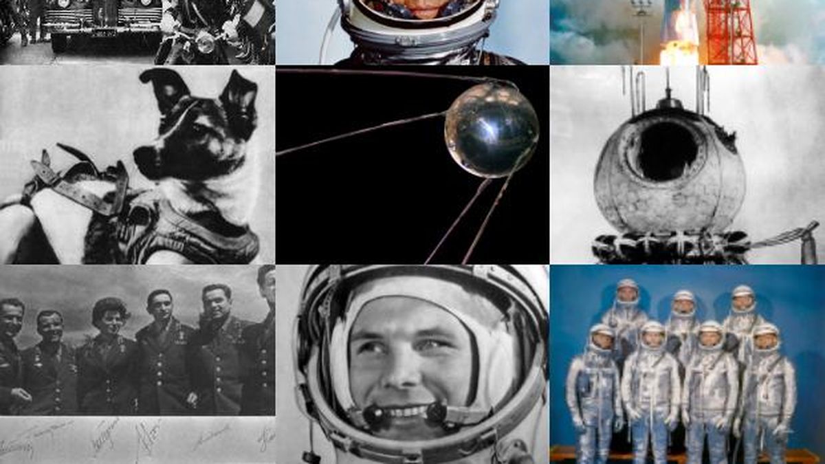Los primeros hombres que llegaron al espacio