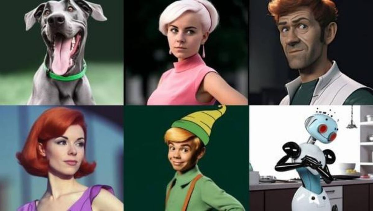 Los Supersónicos en la vida real, según la IA. Los Supersónicos en la vida real, según la IA.