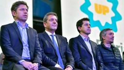 Axel Kicillof, Sergio Massa, Wado de Pedro, Máximo Kirchner. Todos exponentes del peronismo.