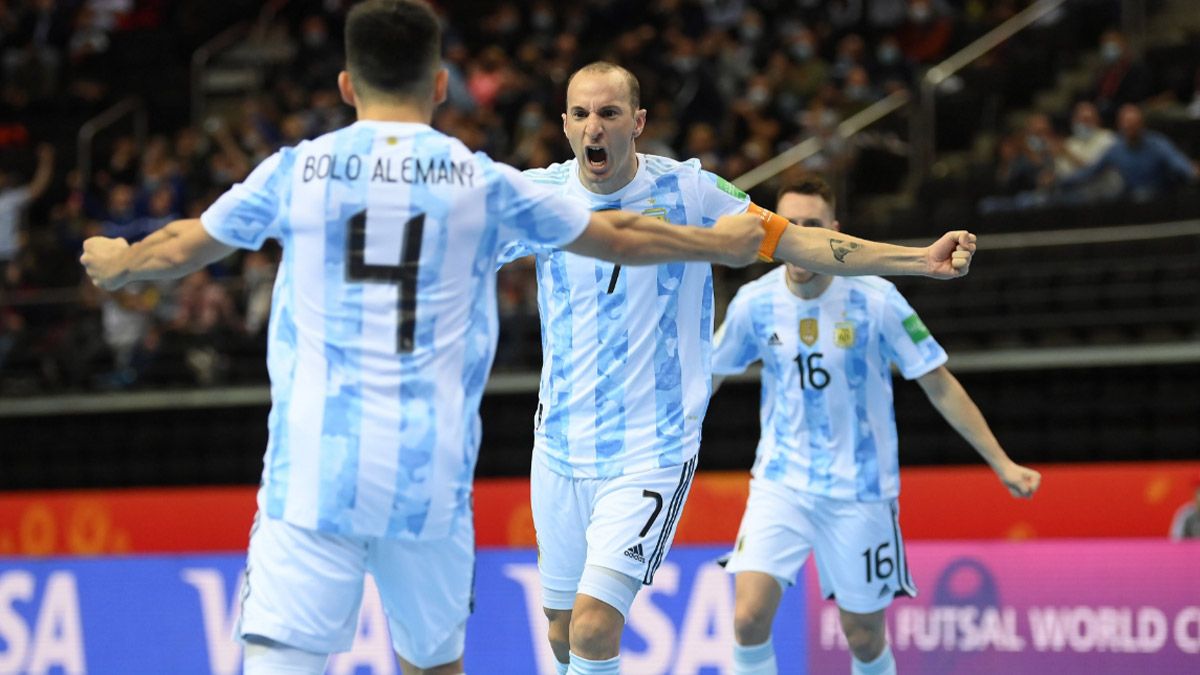 ¡Argentina es semifinalista del Mundial de futsal!