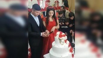 Mirá la violenta reacción de un novio en medio de la fiesta de su casamiento
