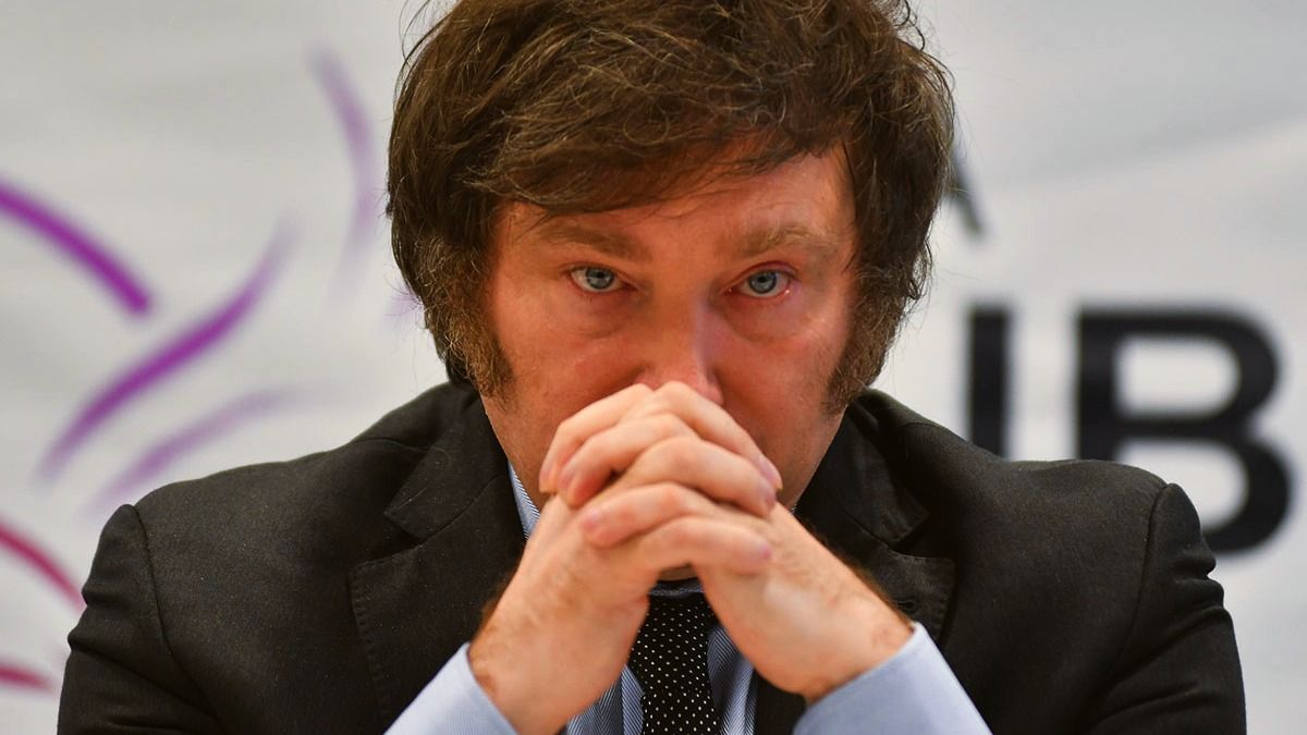 El Presidente Javier Milei.