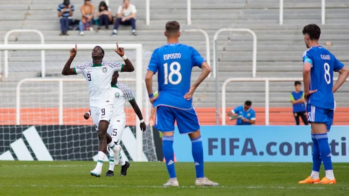 Nigeria dio el batacazo y venció a Italia