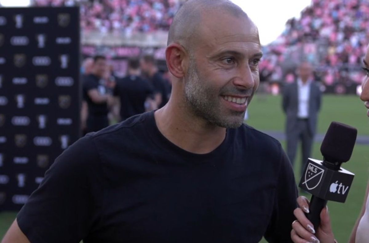 Del alocado festejo a su sinceridad brutal: Javier Mascherano sumó su primer título como DT
