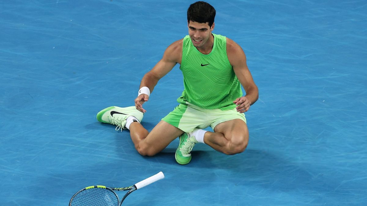 Cargado de épica, Carlos Alcaraz venció a Zverev en el tercer partido más largo de la historia del Abierto de Australia