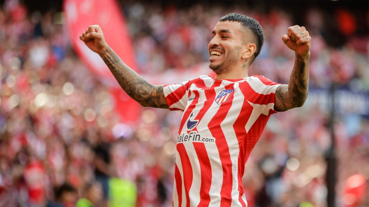 Ángel Correa anotó un doblete el pasado fin de semana en el Atlético de Madrid.