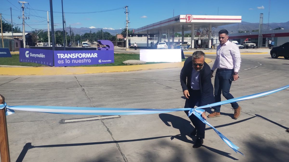 Guaymallén inauguró la prolongación de calle Mitre y las mejoras del carril Mathus Hoyos