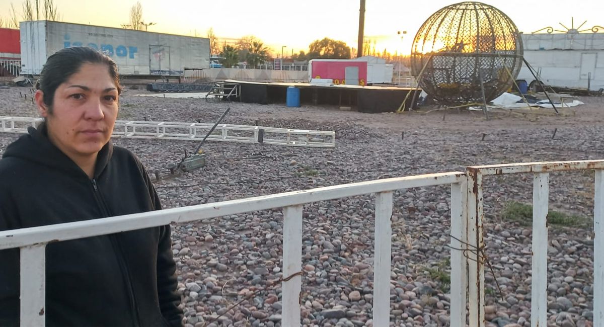 Alejandra Montes de Oca, la responsable del circo Atlas.