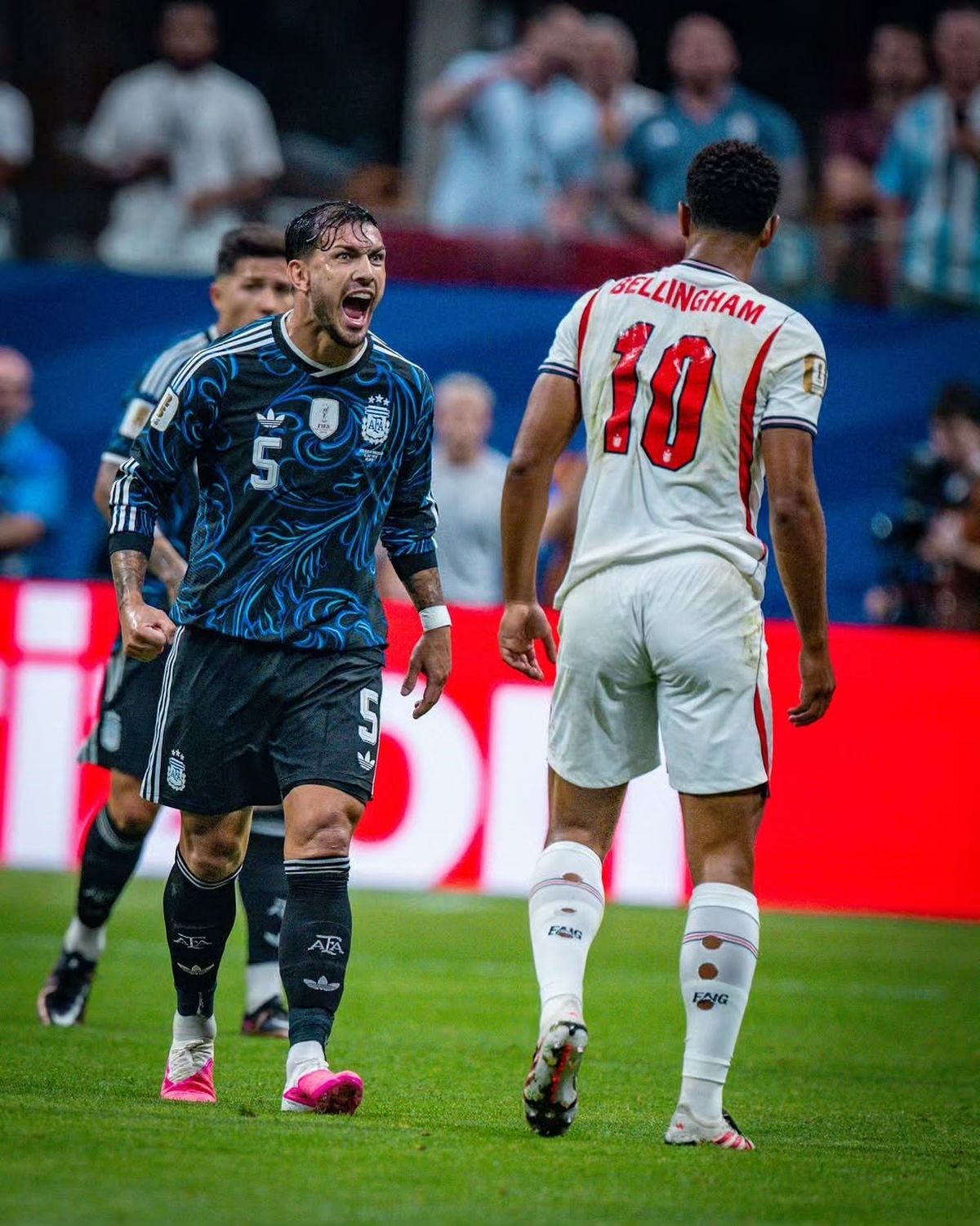 Leandro Paredes y Jude Bellingham.