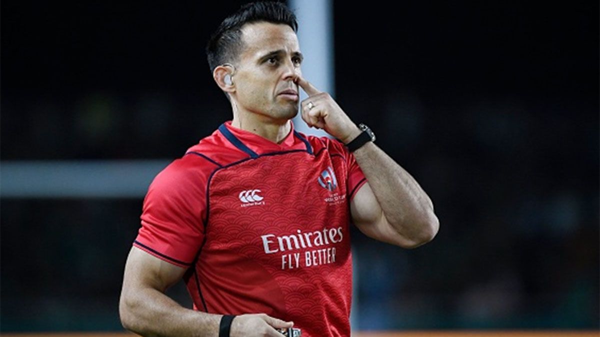 El árbitro que dirigirá a Los Pumas ante los All Blacks