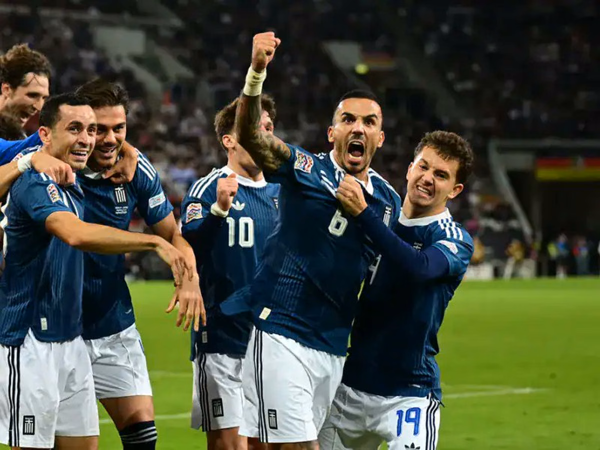 Grecia dio la nota ante Alemania en la UEFA Nations League.