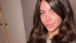 Wanda Nara se muestra como nunca: transparencias shiny