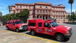 Tensión y conmoción en la Casa Rosada por una nueva amenaza de bomba