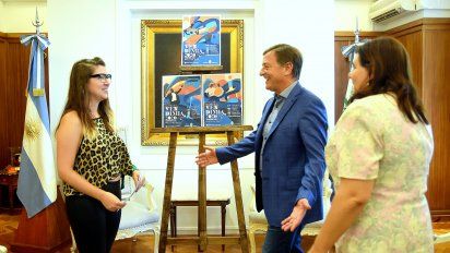 Elena Visciglio ganó la imagen de la Vendimia 2020.