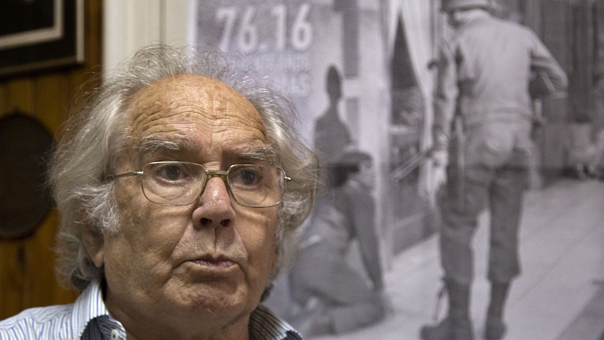 Adolfo Pérez Esquivel recibió el Premio Nobel de la Paz en 1980.