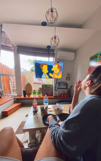 Ivana Nadal beboteó desde la cama