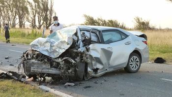 Seis personas murieron en un choque frontal en la ruta 188 de La Pampa