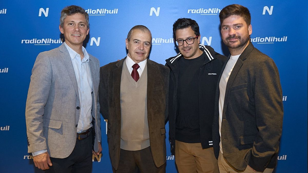 Gabriel Ferrari, Alberto y Pablo Femenia, y Nicolás Mastracusa.