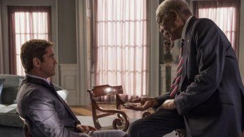 Presidente bajo fuego, con Morgan Freeman, llega a la cartelera de cine de Mendoza