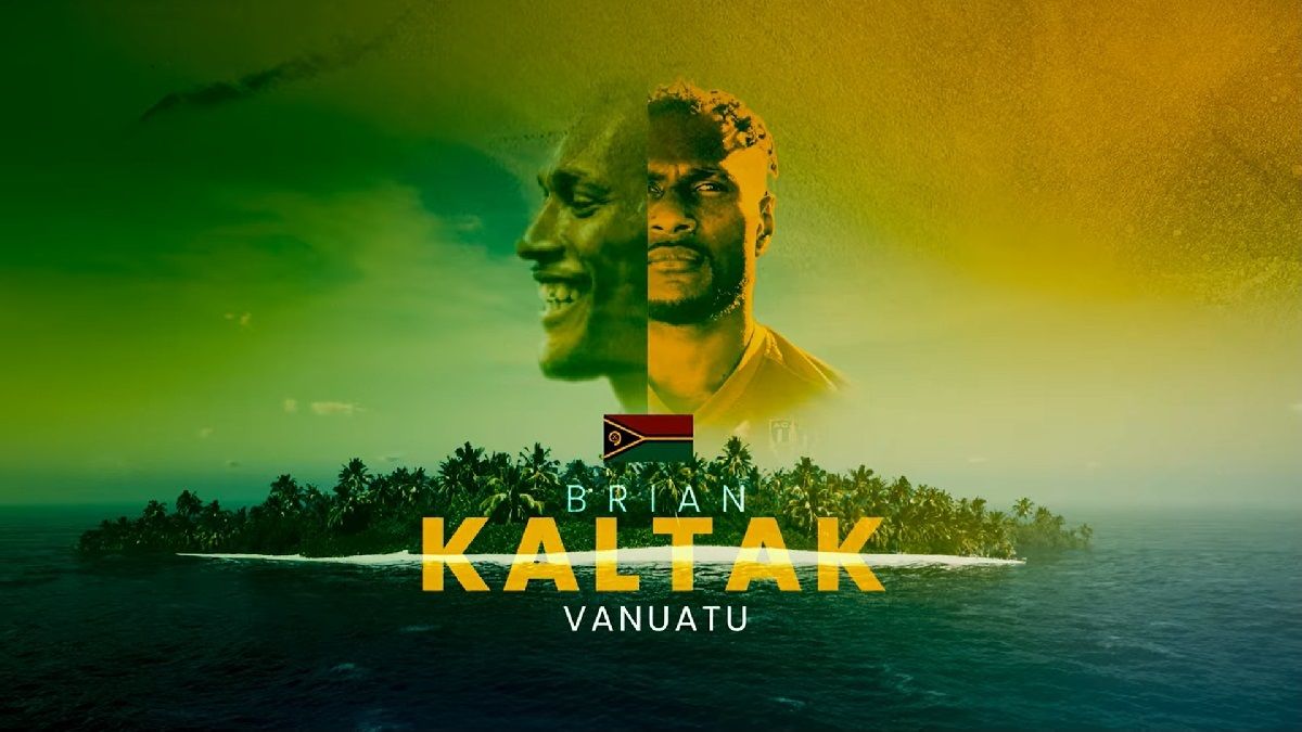 Brian Kaltack es el capitán de Vanuatu, una de las selecciones que no clasificó al Mundial Qatar 2022.