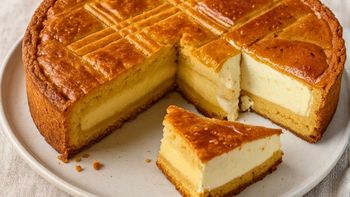 Torta vasca casera: receta fácil con masa suave y relleno cremoso paso a paso Torta vasca casera: receta fácil con masa suave y relleno cremoso paso a paso