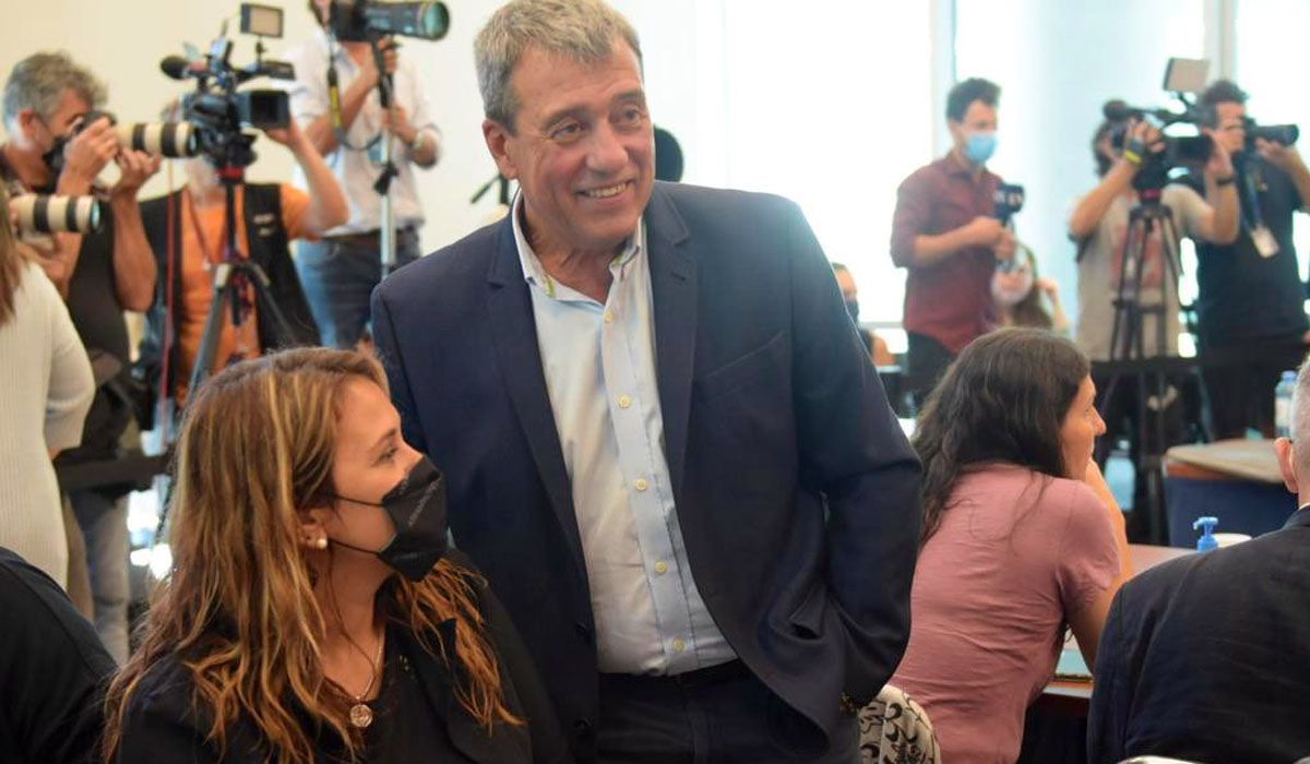 El diputado mendocino Adolfo Bermejo junto a su colega Liliana Paponet