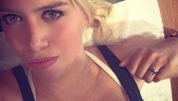 La selfie de la mujer de Icardi... en una posición inmejorable
